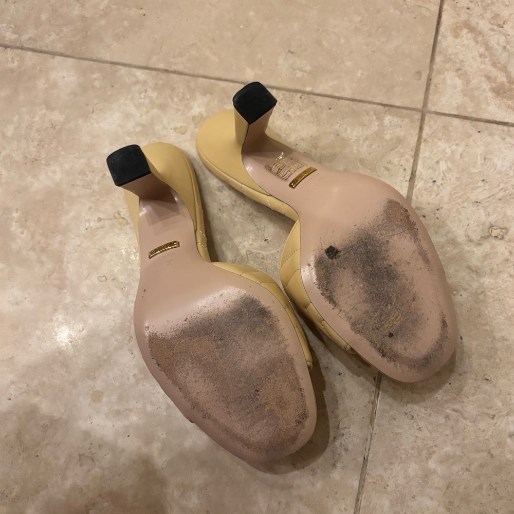 Gucci GG Marmont Matelasse Heels - Picture 7 of 8